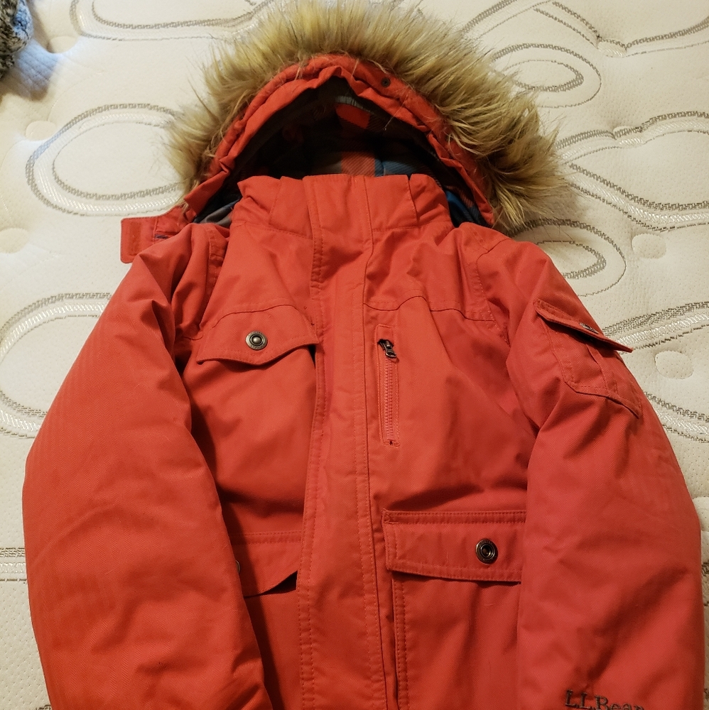 L.L. Bean boys winter parka
